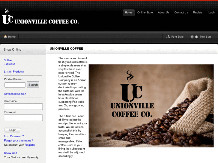 www.unionvillecoffee.com