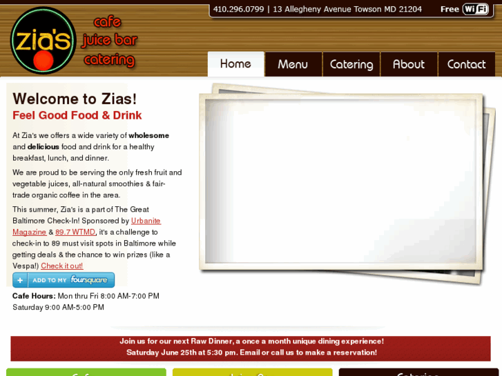 www.ziascafe.com