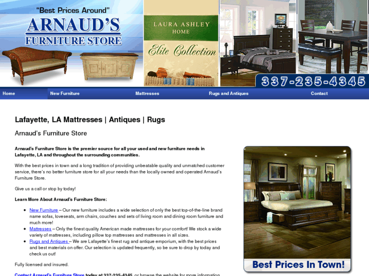 www.arnaudsfurniturestore.com