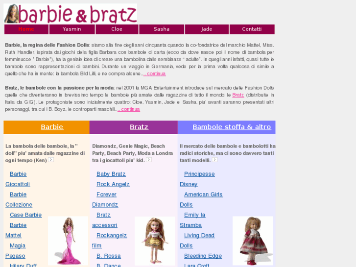 www.barbie-bratz.it