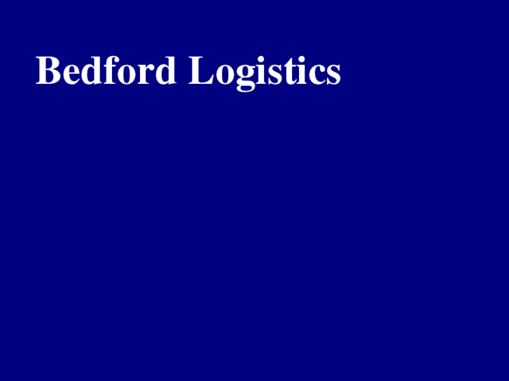 www.bedfordlogistics.com