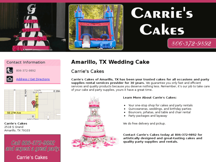 www.carriescakesamarillo.com