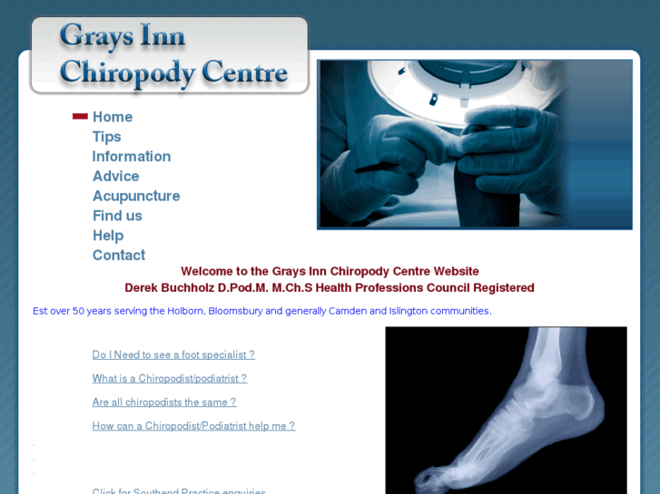 www.chiropodists-london.com