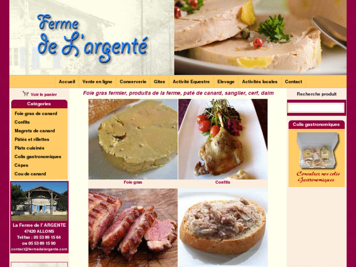 www.fermedelargente.com