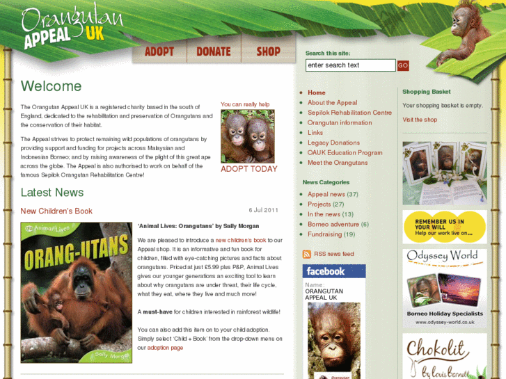 www.orangutan-appeal.org