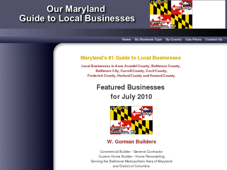 www.ourmaryland.net