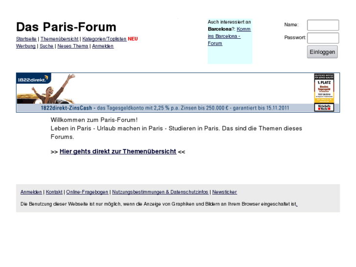 www.paris-forum.de