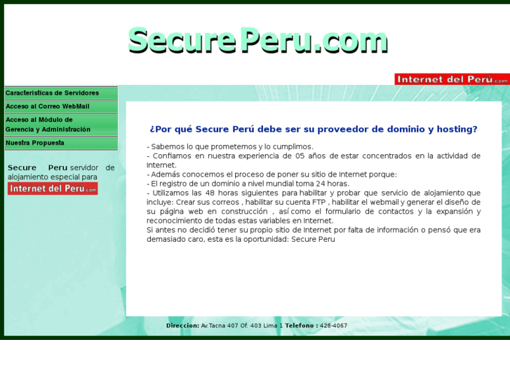 www.secureperu.com