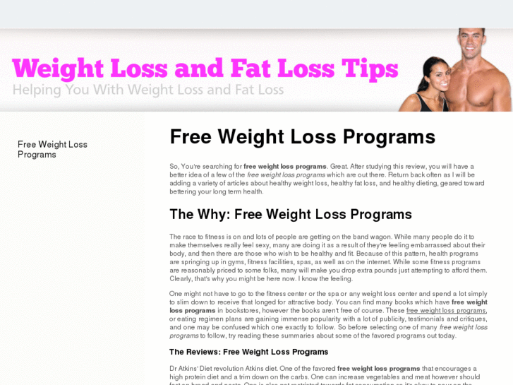 www.weightlossfatlosstips.com