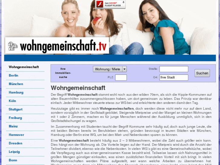 www.wohngemeinschaft.tv