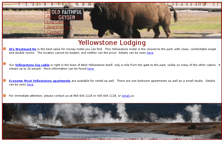 www.yellowstonelodging.biz