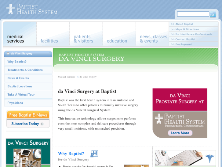 www.baptistdavinci.com