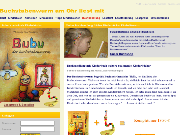 www.buchstabenwurm.de