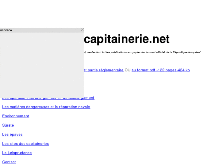 www.capitainerie.net