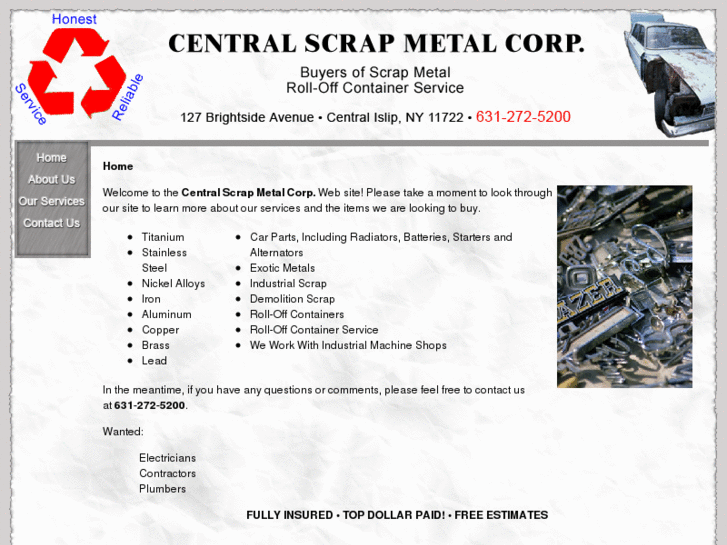 www.centralscrapmetal.com