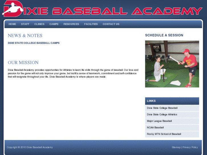 www.dixiebaseballacademy.com