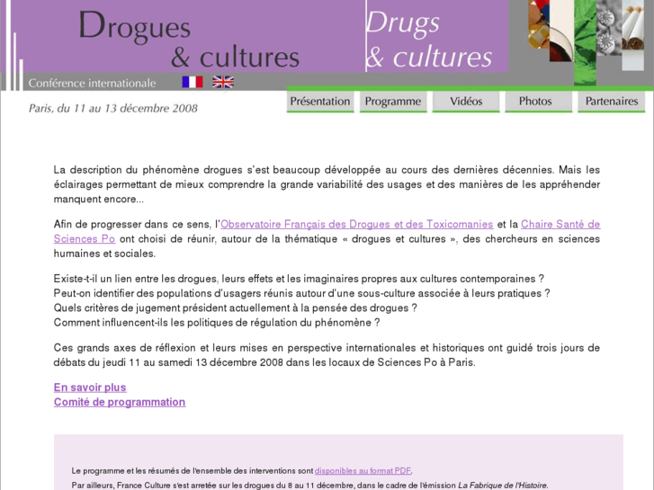 www.droguesetcultures2008.com