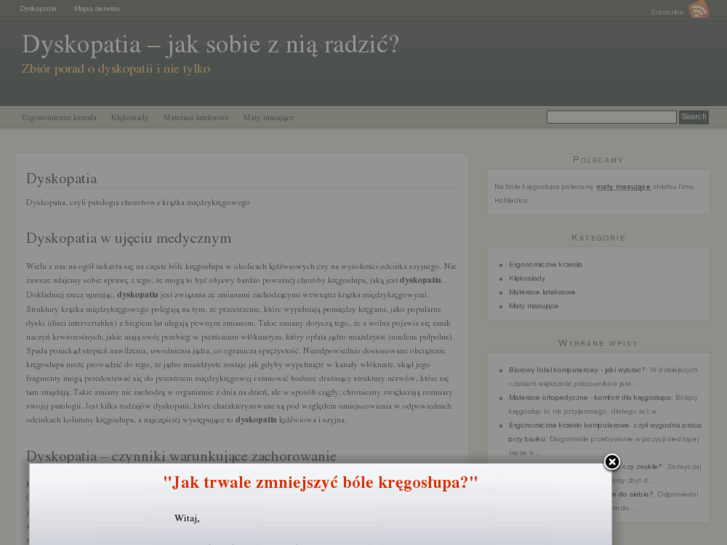 www.dyskopatia.org