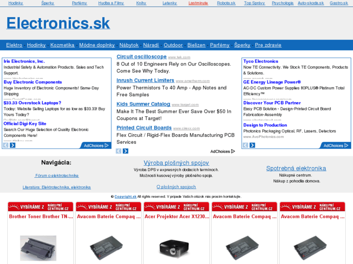 www.electronics.sk