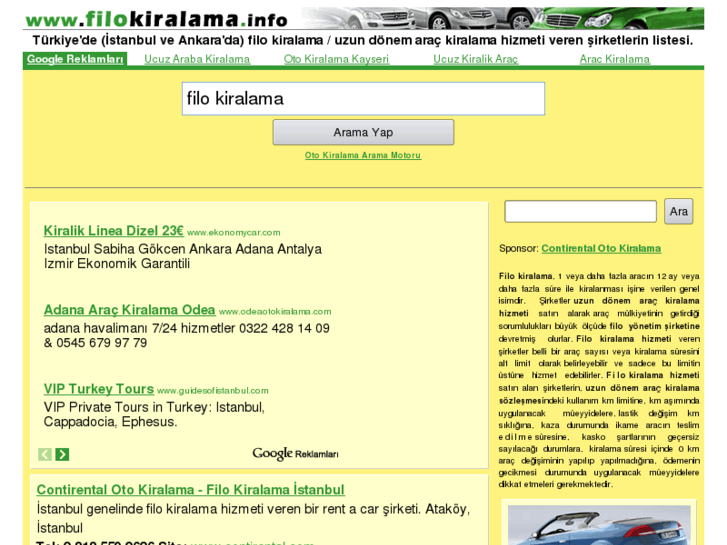 www.filokiralama.info