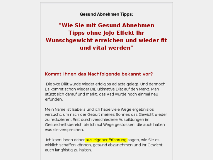 www.gesund-abnehmen.biz