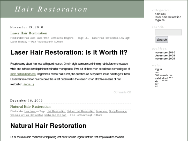 www.hairrestoration.org