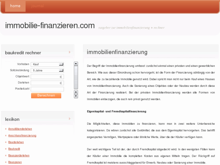 www.immobilie-finanzieren.com