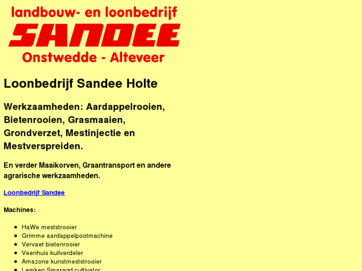 www.loonbedrijf-sandee.com