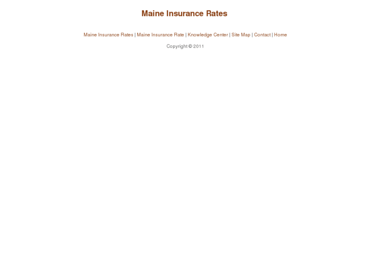 www.maineinsurancerates.com