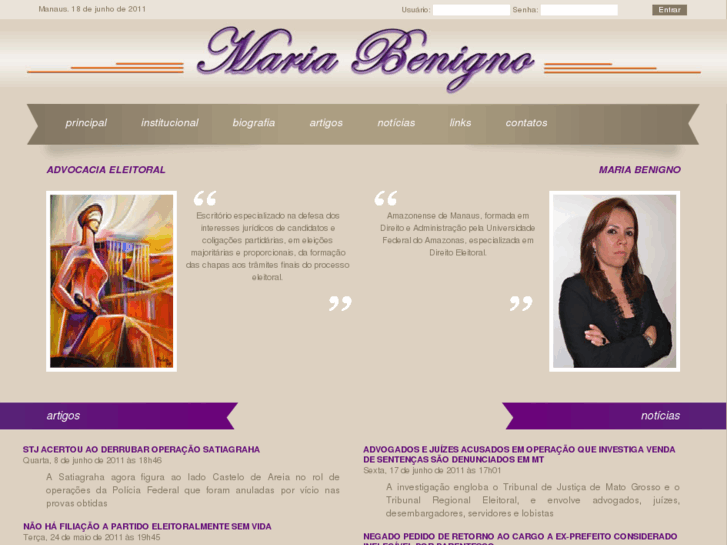 www.mariabenigno.com