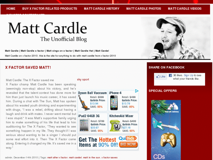 www.mattcardle-xfactor.com