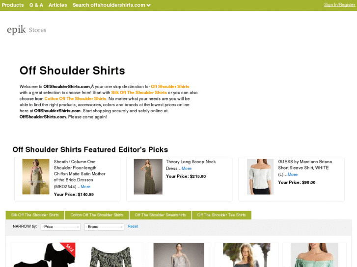 www.offshouldershirts.com