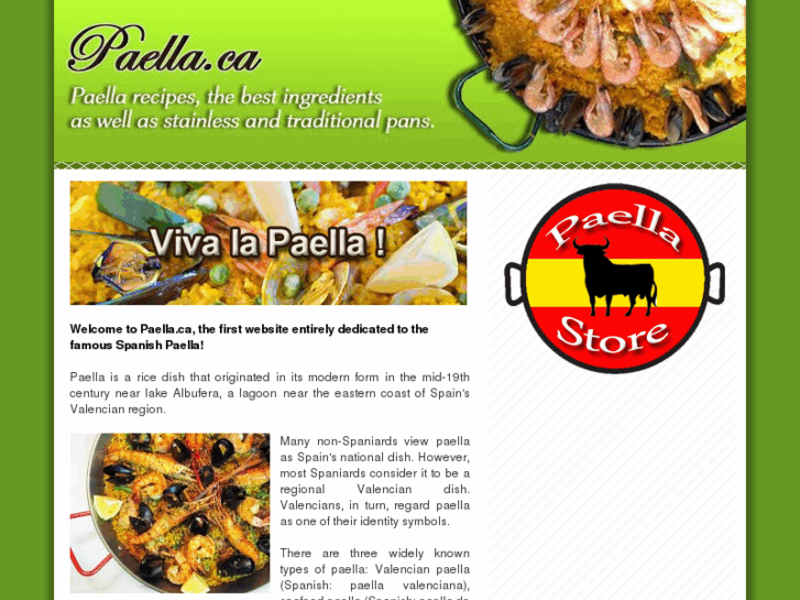 www.paella.ca