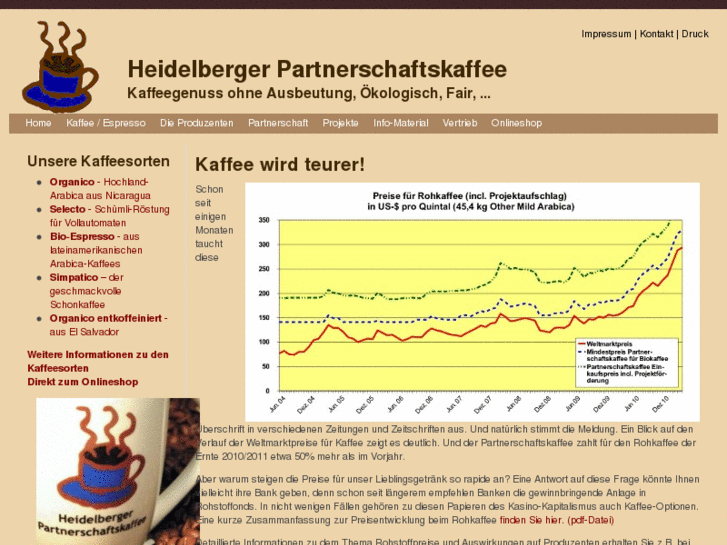 www.partnerschaftskaffee.de