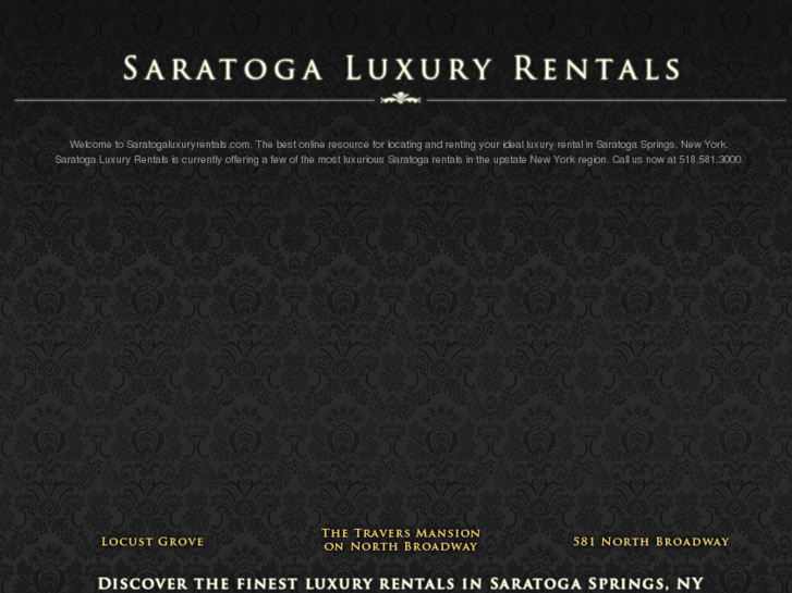 www.saratogaluxuryrentals.com