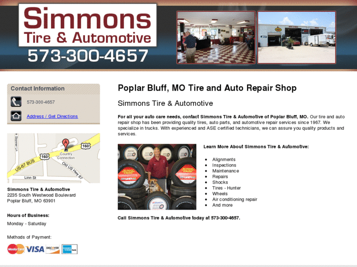 www.simmonstireandauto.com