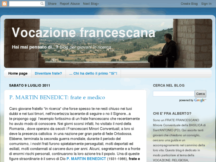 www.vocazionefrancescana.org