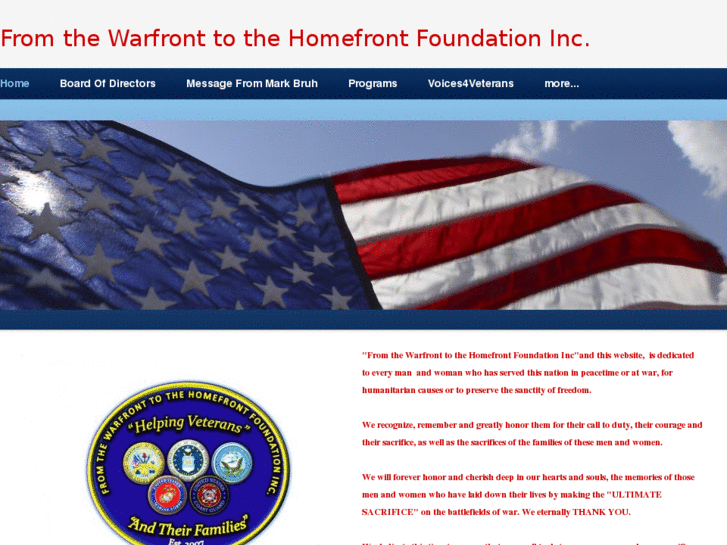 www.warfront2homefrontfoundation.org