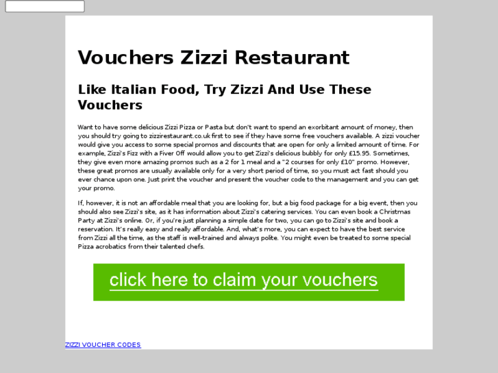 www.zizzirestaurant.co.uk