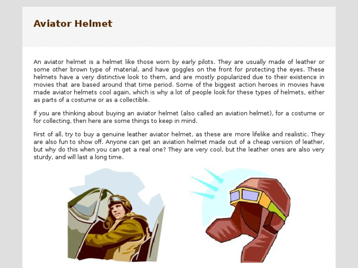 www.aviatorhelmet.com