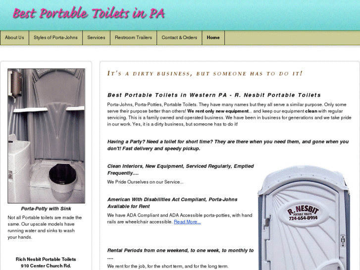 www.best-portable-toilets.com