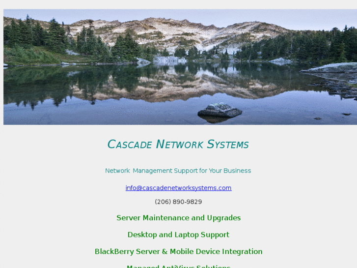 www.cascadenetworksystems.net