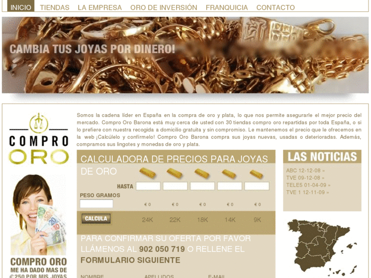 www.compro-oro.es