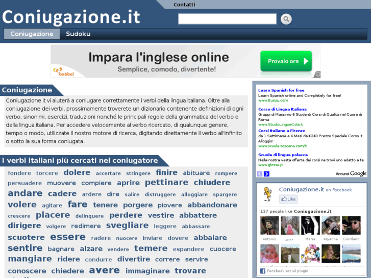 www.coniugazione.com