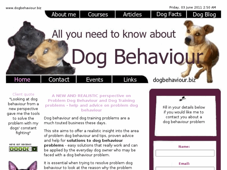 www.dogbehaviour.biz