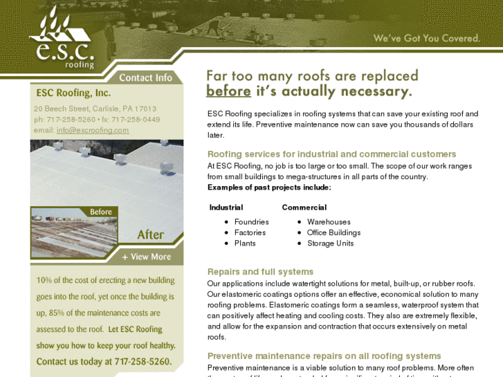 www.escroofing.com