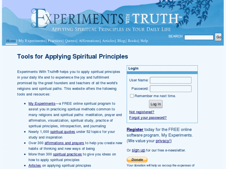 www.experimentingwithtruth.com