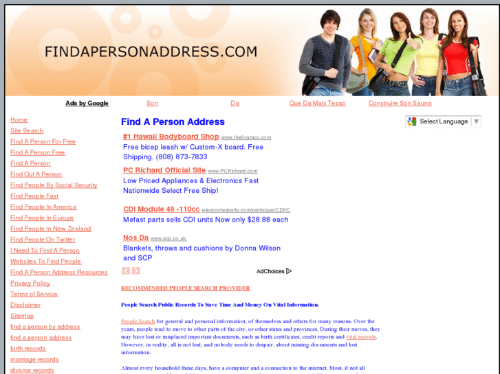 www.findapersonaddress.com