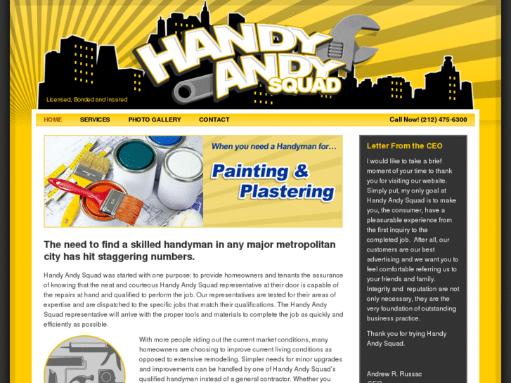 handy andy inc Read this essay on handy andy inc come browse our large digital warehouse of free sample essays get the knowledge you need in order to pass your classes and more. handy andy inc Read this essay on handy andy inc come browse our large digital warehouse of free sample essays get the knowledge you need in order to pass your classes and more.