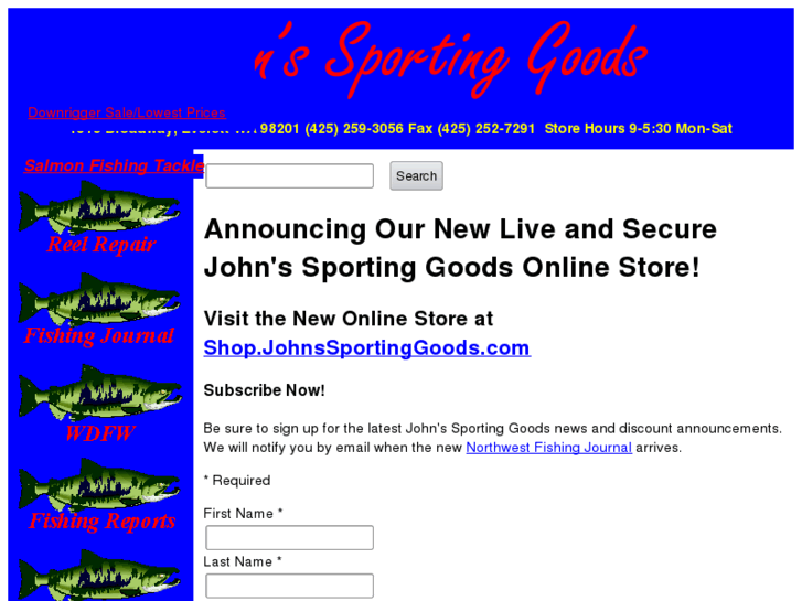 www.johnssportinggoods.com